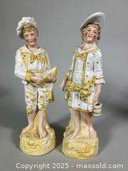 MaxSold Auction: (4) Old German Bisque/Porcelain Hand Painted Figurines - Toronto (Ontario, Canada) SELLER MANAGED Reseller Online Auction - Chesswood Drive