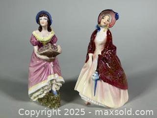 MaxSold Auction: 6.5” ROYAL DOULTON and COALPORT Porcelain Figurines - Toronto (Ontario, Canada) SELLER MANAGED Reseller Online Auction - Chesswood Drive