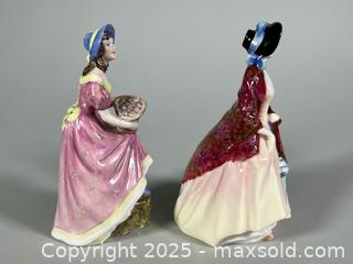 MaxSold Auction: 6.5” ROYAL DOULTON and COALPORT Porcelain Figurines - Toronto (Ontario, Canada) SELLER MANAGED Reseller Online Auction - Chesswood Drive