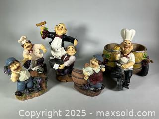 MaxSold Auction: (6) 1980’s Resin Wine Bottle Holders - Toronto (Ontario, Canada) SELLER MANAGED Reseller Online Auction - Chesswood Drive