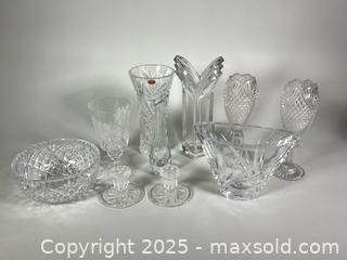 MaxSold Auction: Assorted Glassware and Crystware - Toronto (Ontario, Canada) SELLER MANAGED Reseller Online Auction - Chesswood Drive