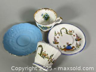MaxSold Auction: AYNSLEY Bone China Teacup/Saucer Set and More - Toronto (Ontario, Canada) SELLER MANAGED Reseller Online Auction - Chesswood Drive