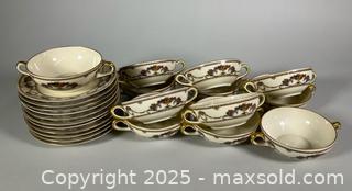 MaxSold Auction: BOHEMIA ROYAL IVORY Czechoslovakian Porcelain Dishes - Toronto (Ontario, Canada) SELLER MANAGED Reseller Online Auction - Chesswood Drive