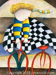 MaxSold Auction: Framed JOYCE ROYBAL Textured Print - Toronto (Ontario, Canada) SELLER MANAGED Reseller Online Auction - Chesswood Drive