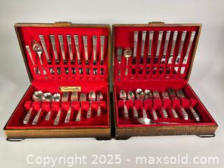 MaxSold Auction: MCM Community Silver Plated Flatware Set with (2) Chests - Toronto (Ontario, Canada) SELLER MANAGED Reseller Online Auction - Chesswood Drive