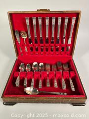 MaxSold Auction: MCM Community Silver Plated Flatware Set with (2) Chests - Toronto (Ontario, Canada) SELLER MANAGED Reseller Online Auction - Chesswood Drive