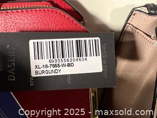MaxSold Auction: NWT DASEIN and GUESS Ryann Handbags/Purses - Toronto (Ontario, Canada) SELLER MANAGED Reseller Online Auction - Chesswood Drive