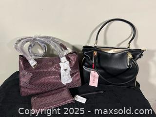 MaxSold Auction: NWT FOXER Handbag/Purse and GUESS Tamra Handbag/Purse with Matching Wallet - Toronto (Ontario, Canada) SELLER MANAGED Reseller Online Auction - Chesswood Drive