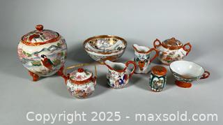 MaxSold Auction: Old Japanese Kutani Hand Painted Porcelainware - Toronto (Ontario, Canada) SELLER MANAGED Reseller Online Auction - Chesswood Drive