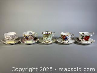 MaxSold Auction: PARAGON, AYNSLEY Bone China Teacup/Saucer Sets and More - Toronto (Ontario, Canada) SELLER MANAGED Reseller Online Auction - Chesswood Drive