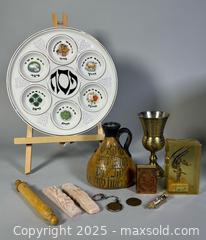 MaxSold Auction: RACHEL CADMOR Signed in Hebrew Handmade Ceramic Art Jug-‘Netilat Yadaym’ Prayer and More - Toronto (Ontario, Canada) SELLER MANAGED Reseller Online Auction - Chesswood Drive