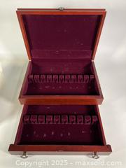 MaxSold Auction: Rogers Bros Silver Plated Flatware Set, Utensils and Chest - Toronto (Ontario, Canada) SELLER MANAGED Reseller Online Auction - Chesswood Drive