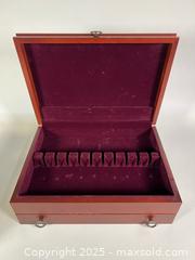 MaxSold Auction: Rogers Bros Silver Plated Flatware Set, Utensils and Chest - Toronto (Ontario, Canada) SELLER MANAGED Reseller Online Auction - Chesswood Drive