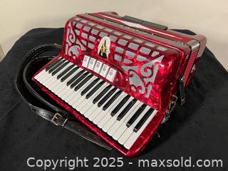 MaxSold Auction: ROSSINI Piano Accordion with Carrying Case - Toronto (Ontario, Canada) SELLER MANAGED Reseller Online Auction - Chesswood Drive