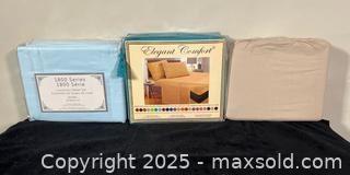 MaxSold Auction: Sealed QUEEN SIZE 4-PCE and 6-PCE Bedding Sets - Toronto (Ontario, Canada) SELLER MANAGED Reseller Online Auction - Chesswood Drive