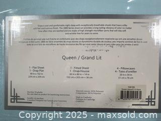 MaxSold Auction: Sealed QUEEN SIZE 4-PCE and 6-PCE Bedding Sets - Toronto (Ontario, Canada) SELLER MANAGED Reseller Online Auction - Chesswood Drive