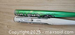MaxSold Auction: 2 Easton Softball Bats 34" 28 OZ  - Thorold (Ontario, Canada) SELLER MANAGED Downsizing Online Auction - Carleton Street North