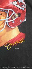 MaxSold Auction:  KC Chiefs Joe Montana Tee Shirt - Thorold (Ontario, Canada) SELLER MANAGED Downsizing Online Auction - Carleton Street North