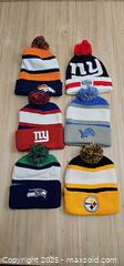 MaxSold Auction: Lot of 6 NFL Winter Hats  - Thorold (Ontario, Canada) SELLER MANAGED Downsizing Online Auction - Carleton Street North