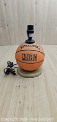 MaxSold Auction: NBA Spalding basketball Lamp base  - Thorold (Ontario, Canada) SELLER MANAGED Downsizing Online Auction - Carleton Street North