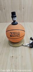 MaxSold Auction: NBA Spalding basketball Lamp base  - Thorold (Ontario, Canada) SELLER MANAGED Downsizing Online Auction - Carleton Street North