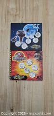 MaxSold Auction: Set of 2 Vintage E.T & Jerrassic Park Coin Sets - Thorold (Ontario, Canada) SELLER MANAGED Downsizing Online Auction - Carleton Street North