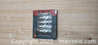 MaxSold Auction: Silver Glass Christmas Ornaments  - Thorold (Ontario, Canada) SELLER MANAGED Downsizing Online Auction - Carleton Street North