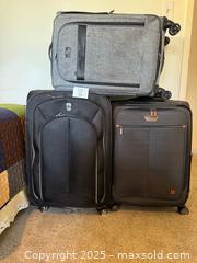 MaxSold Auction: (3) Suitcases with wheels - Los Angeles (California, USA) SELLER MANAGED Moving Online Auction - Redwing Street