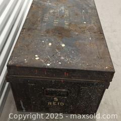 MaxSold Auction: Antique Military Chest 1  - Toronto (Ontario, Canada) SELLER MANAGED Downsizing Online Auction - Torbarrie Road (STORAGE)