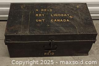 MaxSold Auction: Antique Military Chest 3 - Toronto (Ontario, Canada) SELLER MANAGED Downsizing Online Auction - Torbarrie Road (STORAGE)