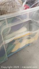 MaxSold Auction: Bin Full Of Yarn  - Toronto (Ontario, Canada) SELLER MANAGED Downsizing Online Auction - Torbarrie Road (STORAGE)