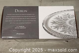 MaxSold Auction: Crystal Cake Plate - Toronto (Ontario, Canada) SELLER MANAGED Downsizing Online Auction - Torbarrie Road (STORAGE)