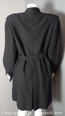 MaxSold Auction: Vintage Black Swing Coat - Toronto (Ontario, Canada) SELLER MANAGED Downsizing Online Auction - Torbarrie Road (STORAGE)