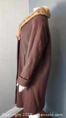 MaxSold Auction: Vintage Brown Coat With Fur Collar - Toronto (Ontario, Canada) SELLER MANAGED Downsizing Online Auction - Torbarrie Road (STORAGE)