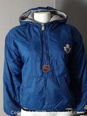 MaxSold Auction: Vintage Maple Leafs Jacket  - Toronto (Ontario, Canada) SELLER MANAGED Downsizing Online Auction - Torbarrie Road (STORAGE)