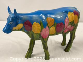MaxSold Auction: Cow Figurine with Hand Painted Tulips from The Netherlands  - Campbell (California, USA) PARTNER MANAGED Estate Sale Online Auction - Dell Avenue