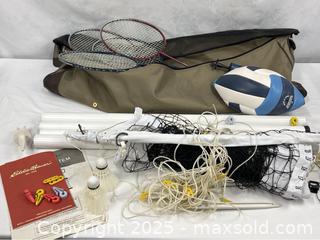 MaxSold Auction: Eddie Bauer Combo Badminton and Volleyball Set - Campbell (California, USA) PARTNER MANAGED Estate Sale Online Auction - Dell Avenue