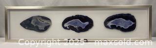 MaxSold Auction: Framed Agate Specimens - Campbell (California, USA) PARTNER MANAGED Estate Sale Online Auction - Dell Avenue