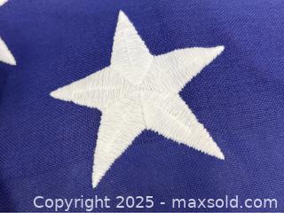 MaxSold Auction: Large 100% Cotton American Flag - Campbell (California, USA) PARTNER MANAGED Estate Sale Online Auction - Dell Avenue