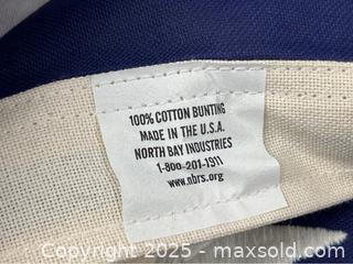 MaxSold Auction: Large 100% Cotton American Flag - Campbell (California, USA) PARTNER MANAGED Estate Sale Online Auction - Dell Avenue