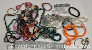 MaxSold Auction: Lot of Costume Jewelry Necklaces and Watches - Campbell (California, USA) PARTNER MANAGED Estate Sale Online Auction - Dell Avenue