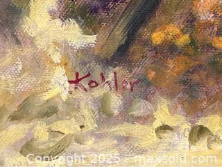 MaxSold Auction: Original Painting of Family Fruit Harvesting - Campbell (California, USA) PARTNER MANAGED Estate Sale Online Auction - Dell Avenue