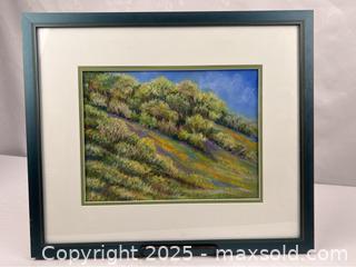 MaxSold Auction: Original Pastel Painting “Sunol Spring” - Campbell (California, USA) PARTNER MANAGED Estate Sale Online Auction - Dell Avenue