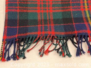 MaxSold Auction: Scottish Plaid Tartan 100% Wool Blanket - Campbell (California, USA) PARTNER MANAGED Estate Sale Online Auction - Dell Avenue