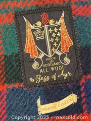 MaxSold Auction: Scottish Plaid Tartan 100% Wool Blanket - Campbell (California, USA) PARTNER MANAGED Estate Sale Online Auction - Dell Avenue