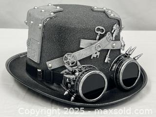 MaxSold Auction: Steampunk Themed Felt Hat - Campbell (California, USA) PARTNER MANAGED Estate Sale Online Auction - Dell Avenue