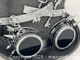 MaxSold Auction: Steampunk Themed Felt Hat - Campbell (California, USA) PARTNER MANAGED Estate Sale Online Auction - Dell Avenue