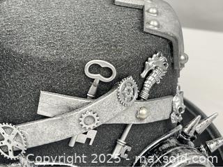 MaxSold Auction: Steampunk Themed Felt Hat - Campbell (California, USA) PARTNER MANAGED Estate Sale Online Auction - Dell Avenue