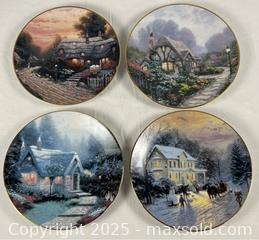 MaxSold Auction: Thomas Kinkade Collector Plates - Campbell (California, USA) PARTNER MANAGED Estate Sale Online Auction - Dell Avenue