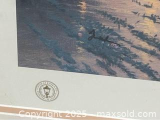 MaxSold Auction: Thomas Kinkade Poster Print “Lamplight Inn&#34; - Campbell (California, USA) PARTNER MANAGED Estate Sale Online Auction - Dell Avenue